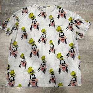 All over print Goofy T-shirt oversized